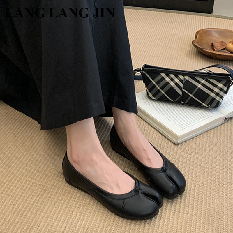 Spring Split Toe Women Ballet  - مراجعة Espadrille Slip On وسعره