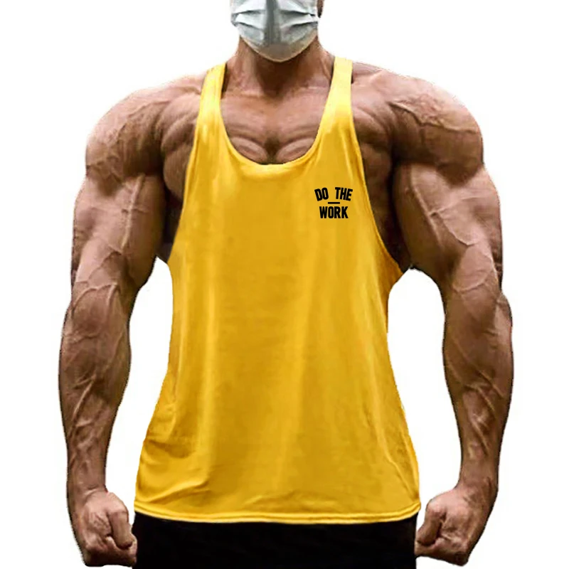 Men's Cotton Sleeveless Tees G - مراجعة Tank Top Muscle وسعره
