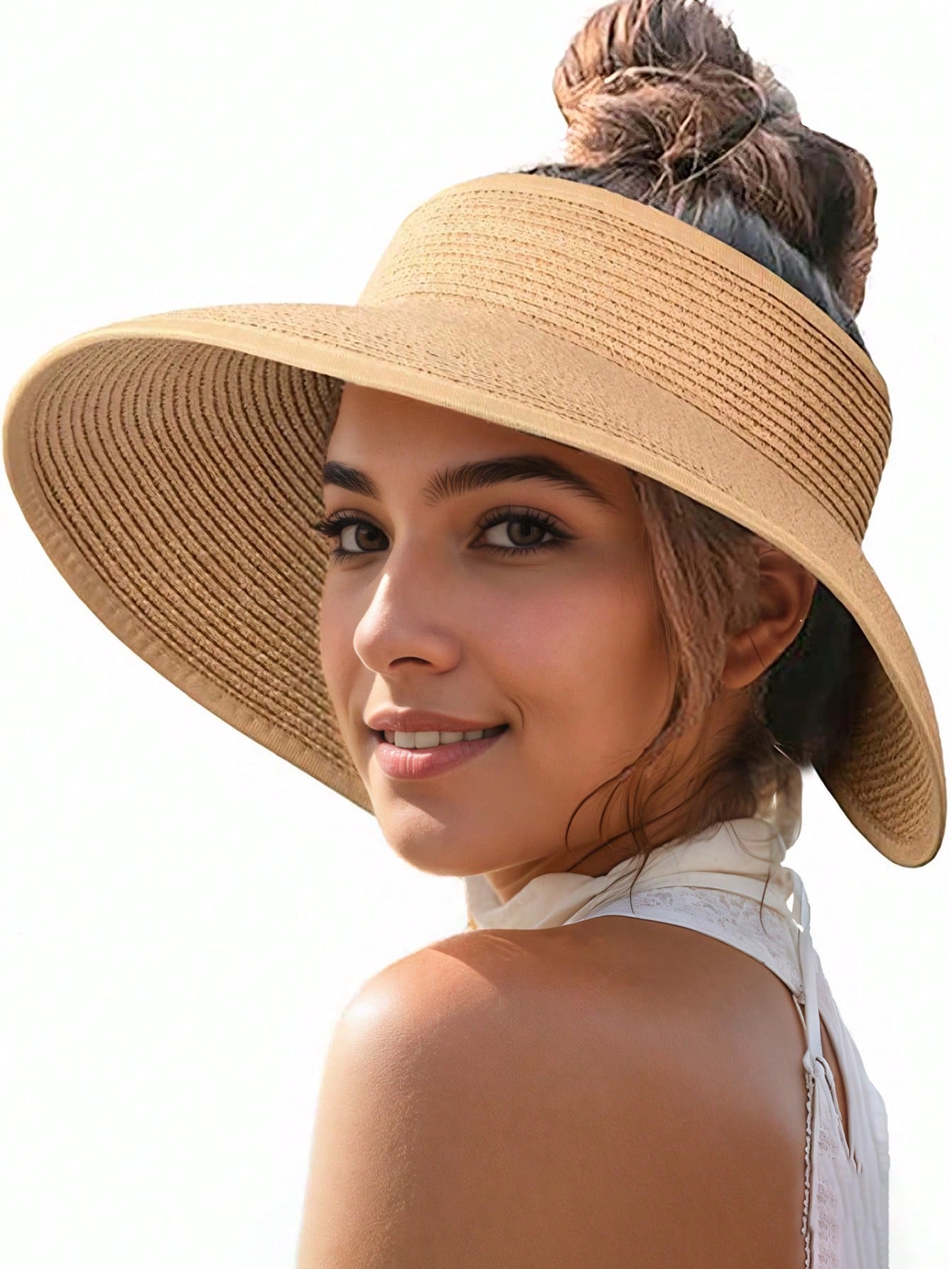 Sun Visor Hats For Women Wide  - مراجعة Packable Hat Nylon وسعره