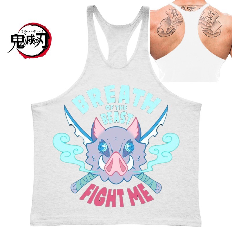 GYM Mens Tank Top Brand (Demon - مراجعة Tank Top Muscle وسعره
