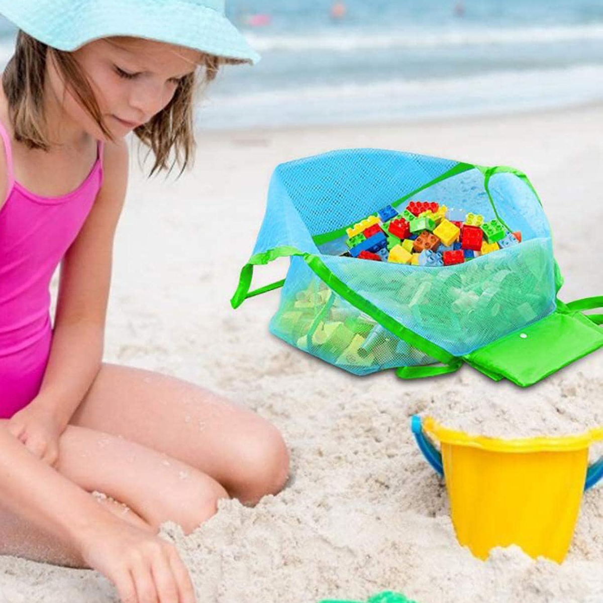 Children Sand Away Protable Me - مراجعة Beach Towel Large وسعره