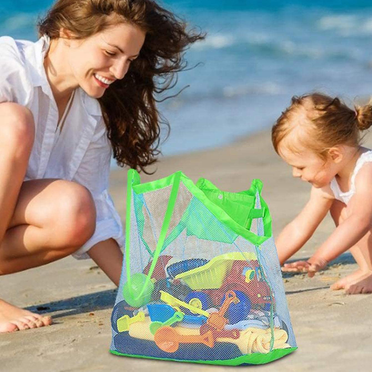 Children Sand Away Protable Me - مراجعة Beach Towel Large وسعره
