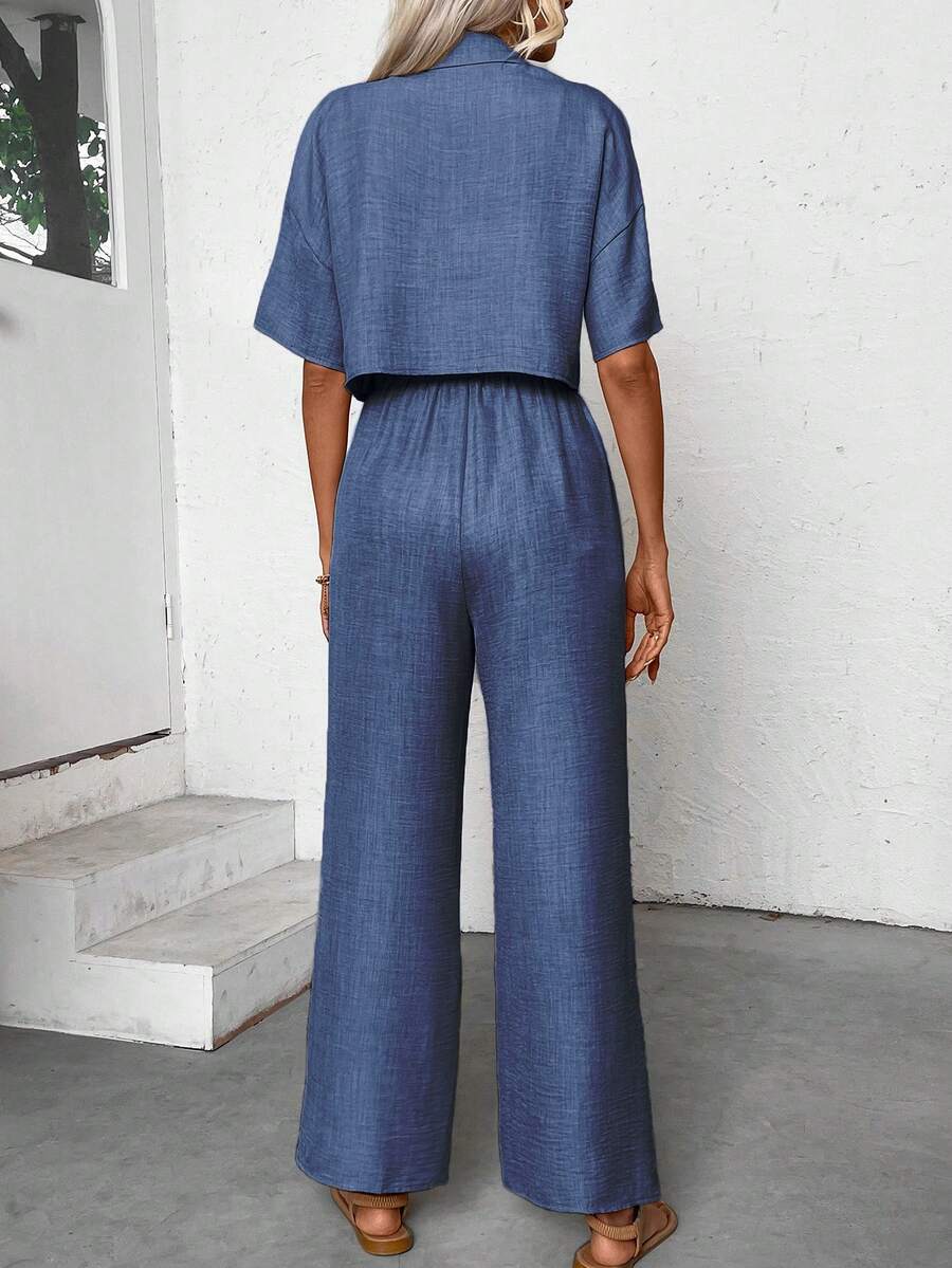 Womens Linen Short Sleeve Shir - مراجعة Short Linen Drawstring وسعره