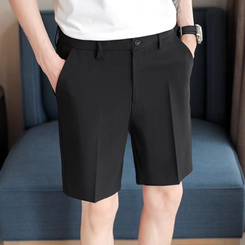 Men's Slim Fit Suit Shorts Sum - مراجعة Shorts Chino Slim وسعره