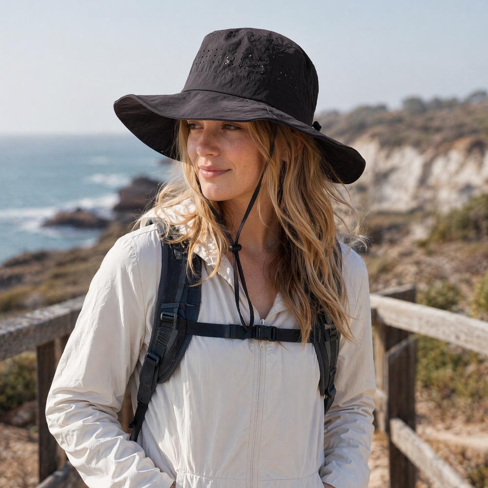 UPF50+ Breathable Nylon Mesh W - مراجعة Packable Hat Nylon وسعره