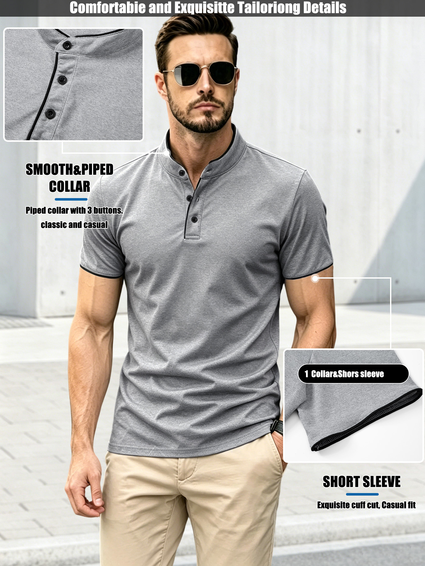Mens 180g Honeycomb Pique Polo - مراجعة Polo Shirt Pique وسعره