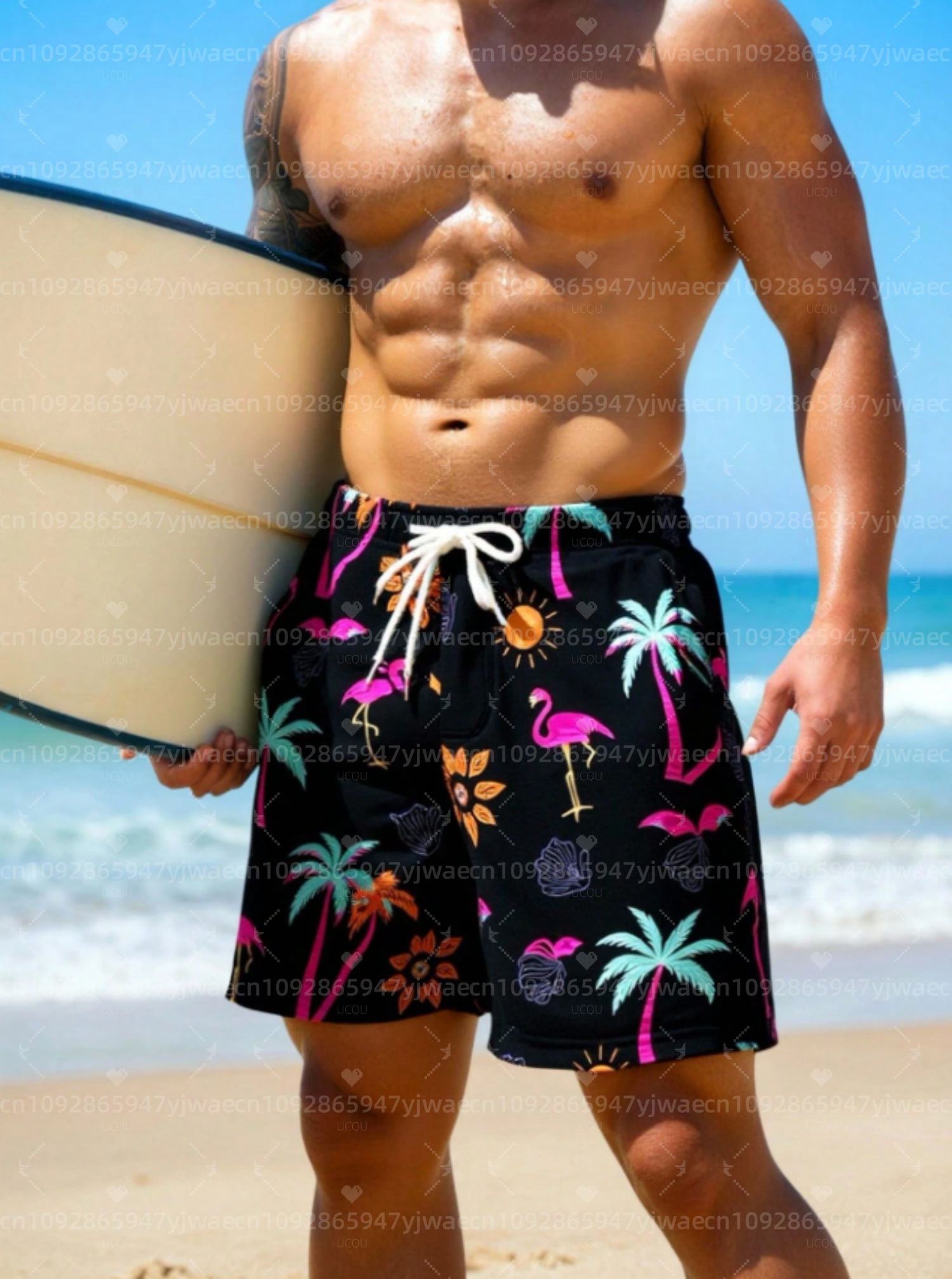 Summer Men Board Surf Shorts H - مراجعة Trunks Board Surf وسعره