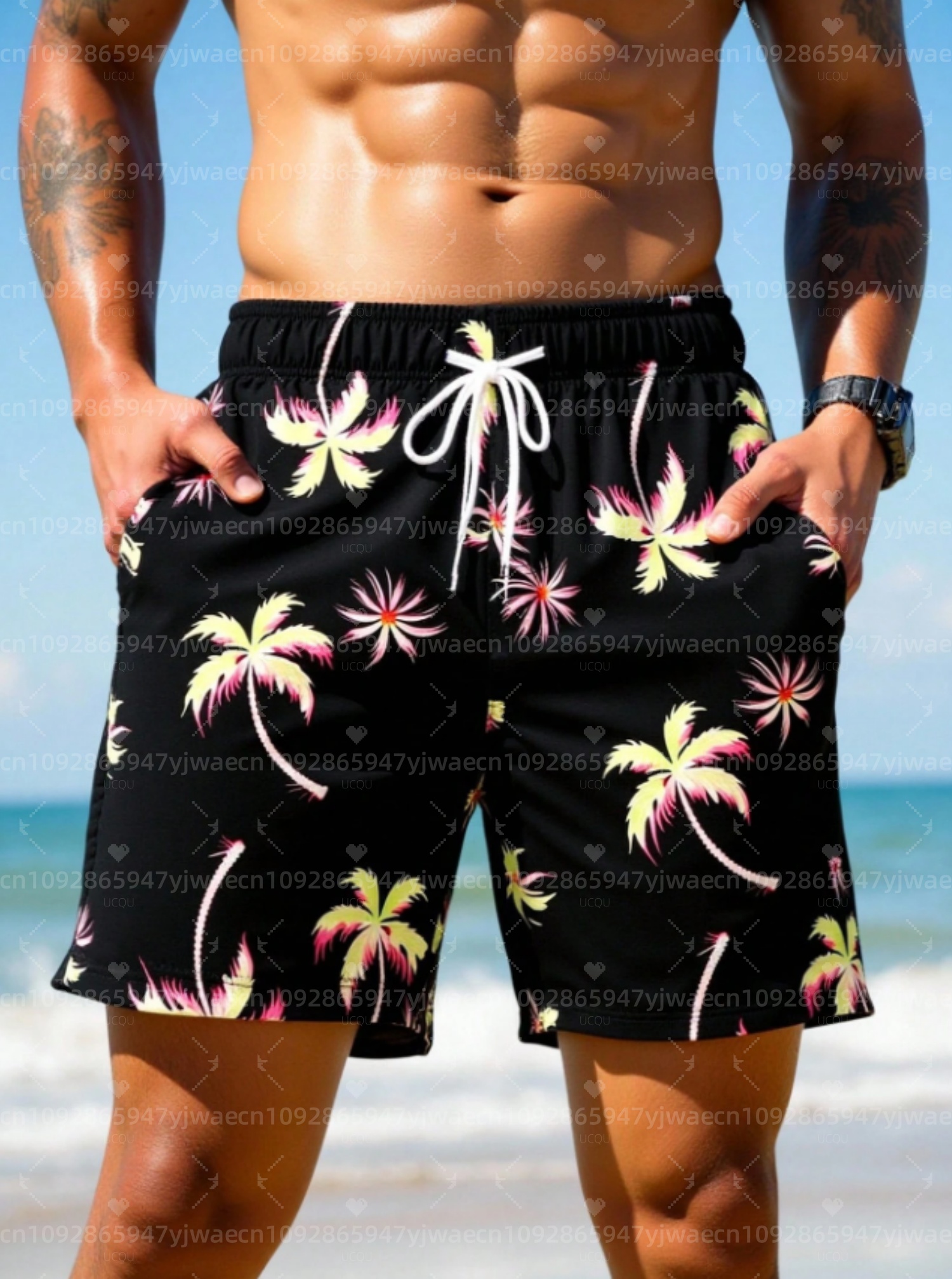Summer Men Board Surf Shorts H - مراجعة Trunks Board Surf وسعره
