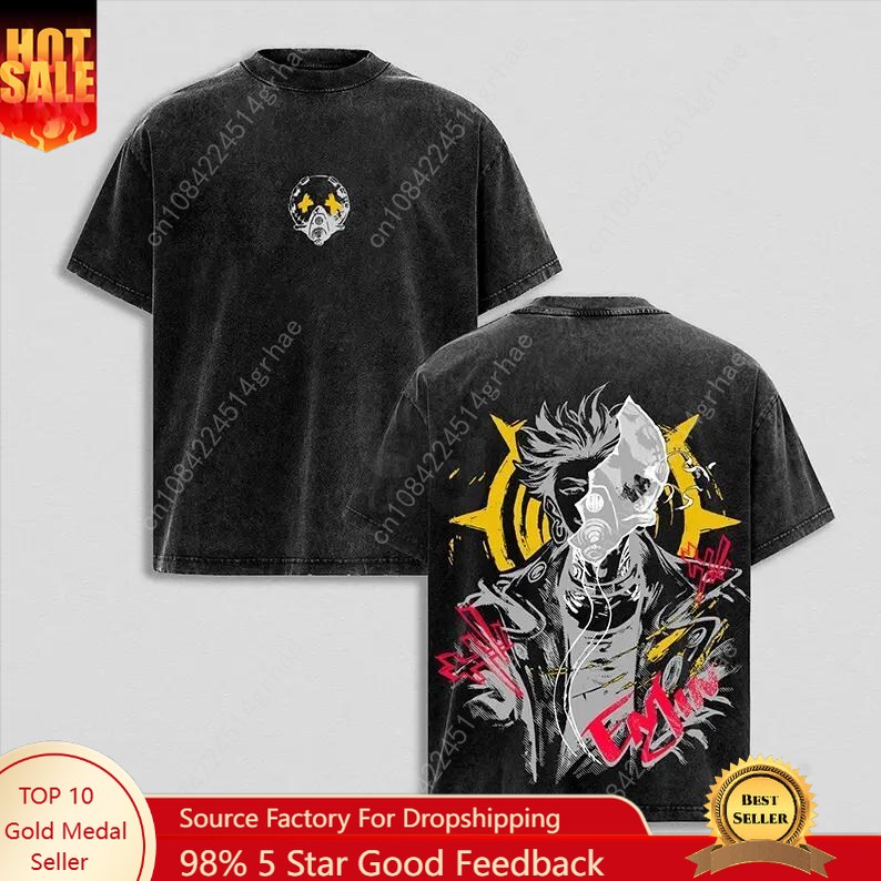 Gachiakuta Vintage Anime Washe - مراجعة Tee Graphic Print وسعره