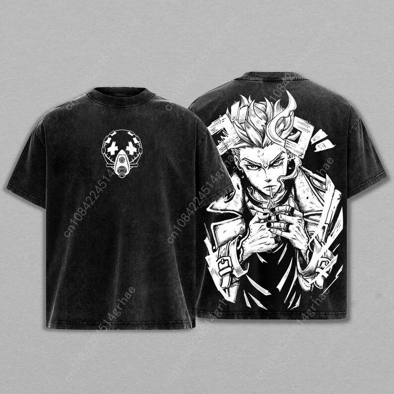 Gachiakuta Vintage Anime Washe - مراجعة Tee Graphic Print وسعره