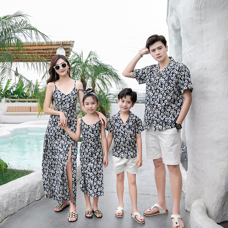 Family Matching Outfit Floral  - مراجعة Resort Shirt Floral وسعره