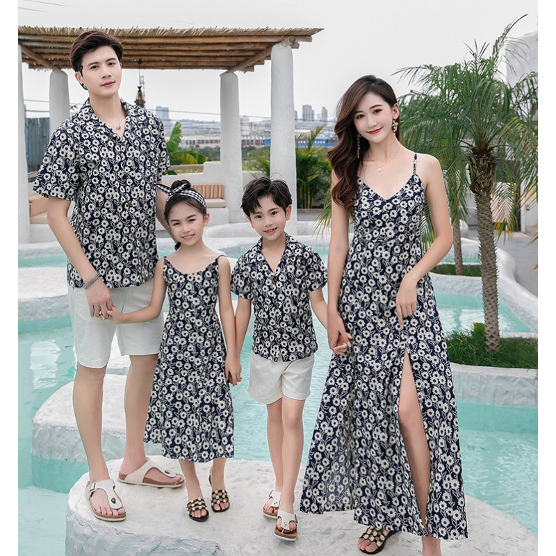 Family Matching Outfit Floral  - مراجعة Resort Shirt Floral وسعره