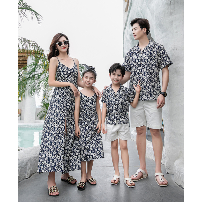 Family Matching Outfit Floral  - مراجعة Resort Shirt Floral وسعره
