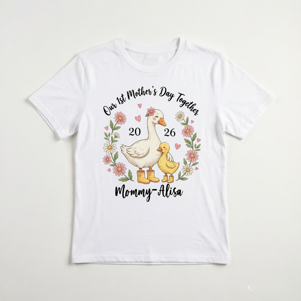 Mommy  Matching Graphic T Shir - مراجعة Tee Graphic Print وسعره