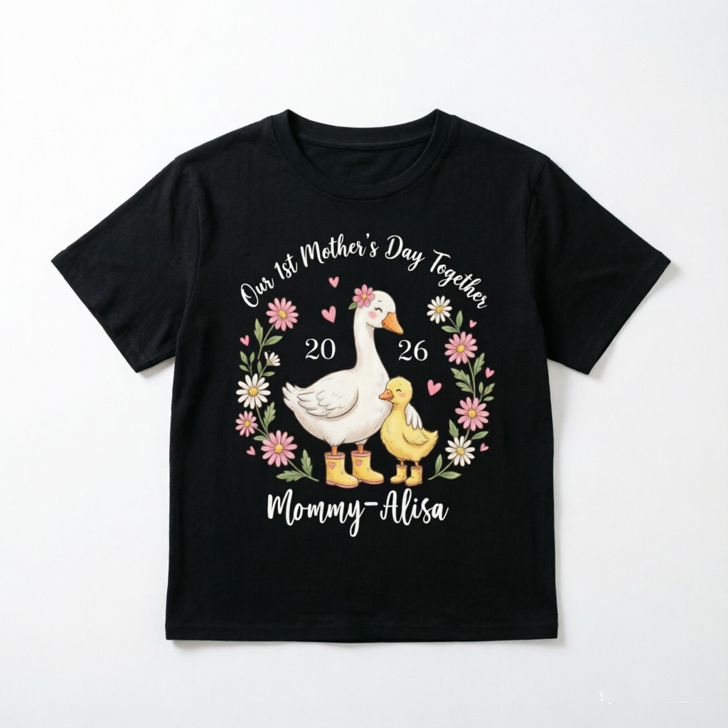 Mommy  Matching Graphic T Shir - مراجعة Tee Graphic Print وسعره