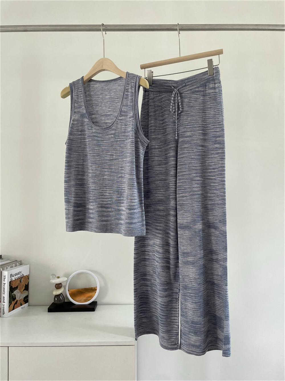 26 New Women's Clothes U-neck  - مراجعة Short Linen Drawstring وسعره
