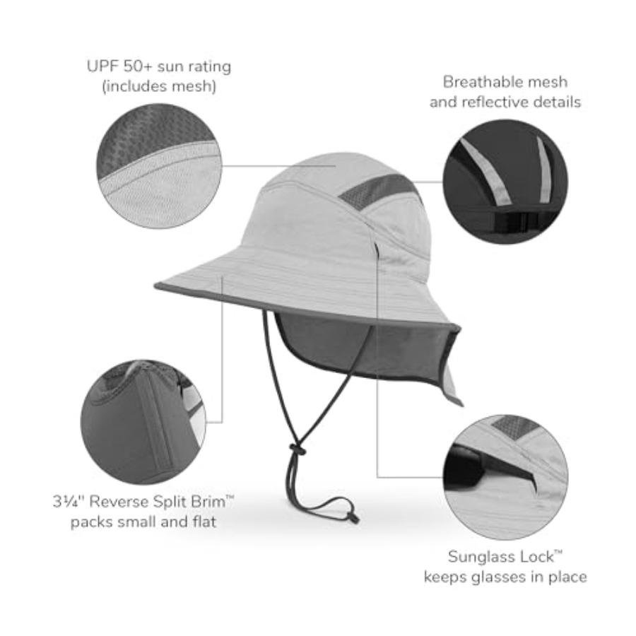 Ultra Adventure Hat - UPF 50+  - مراجعة Packable Hat Nylon وسعره