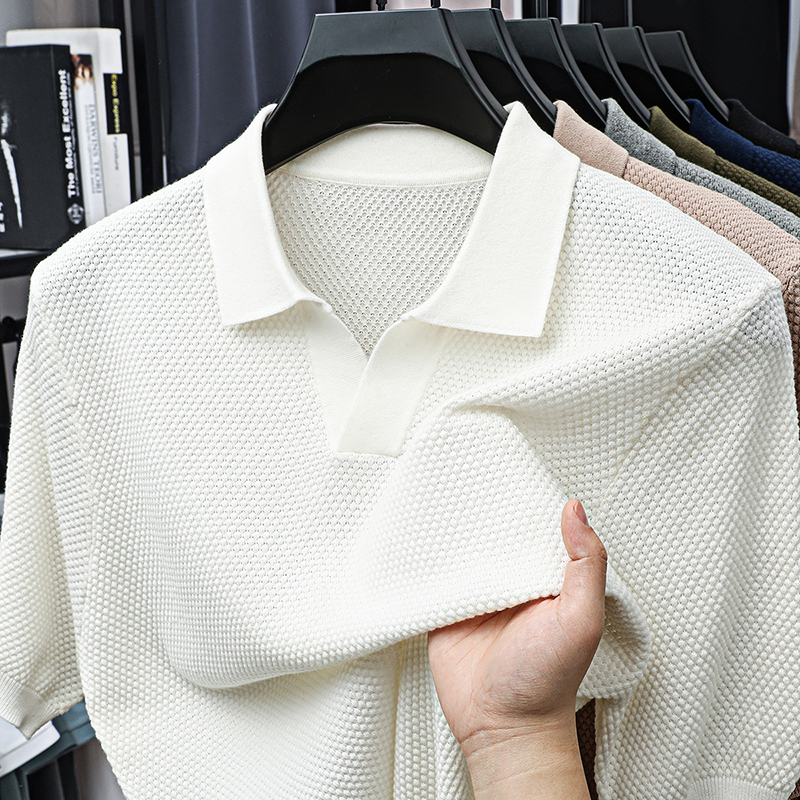 High End Pure Cotton Knitted S - مراجعة Polo Shirt Pique وسعره