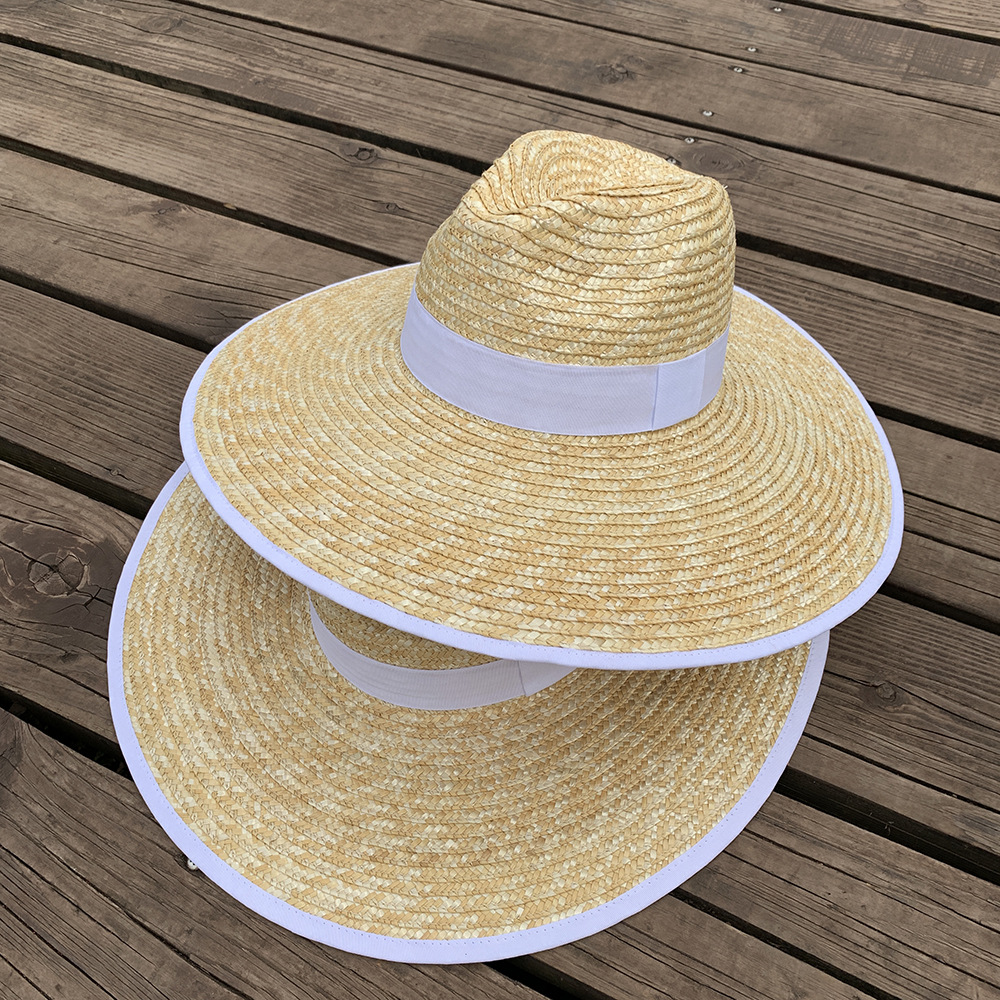 New Natural Straw Panama Hats  - مراجعة Bucket Hat Straw وسعره