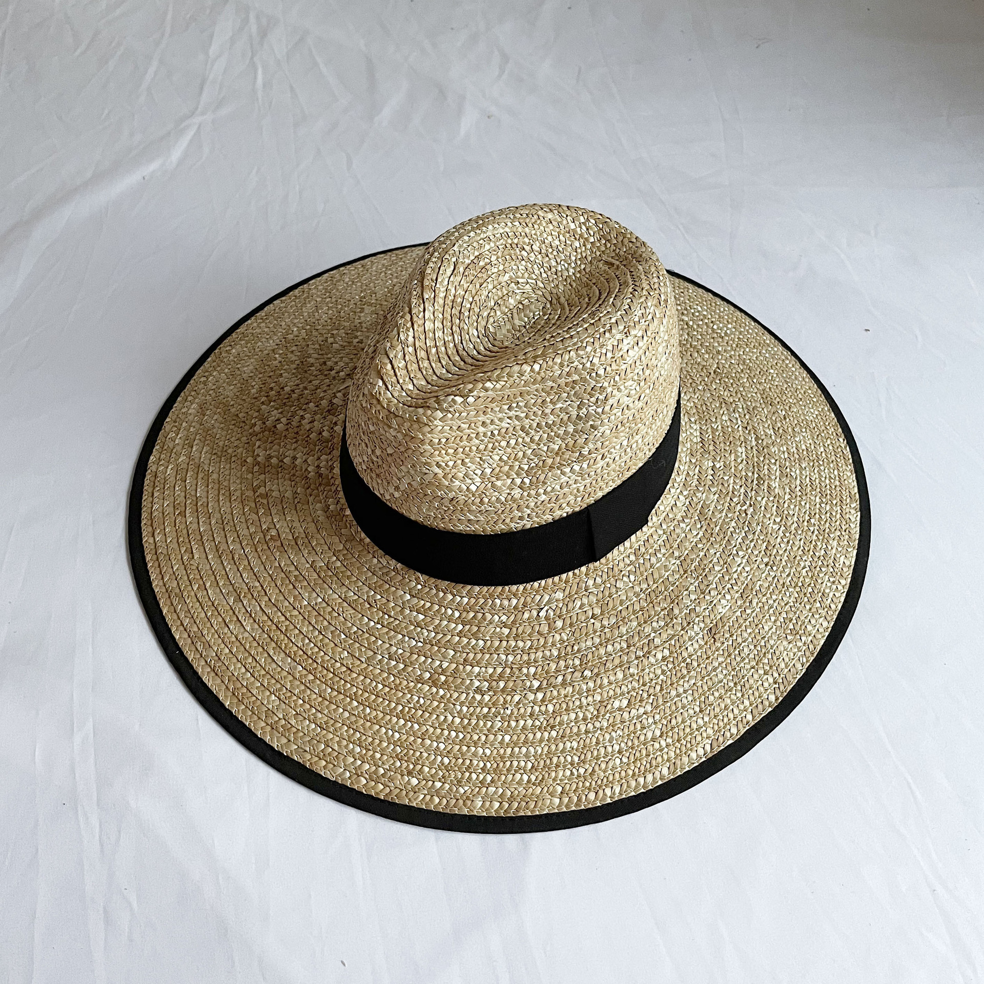 New Natural Straw Panama Hats  - مراجعة Bucket Hat Straw وسعره