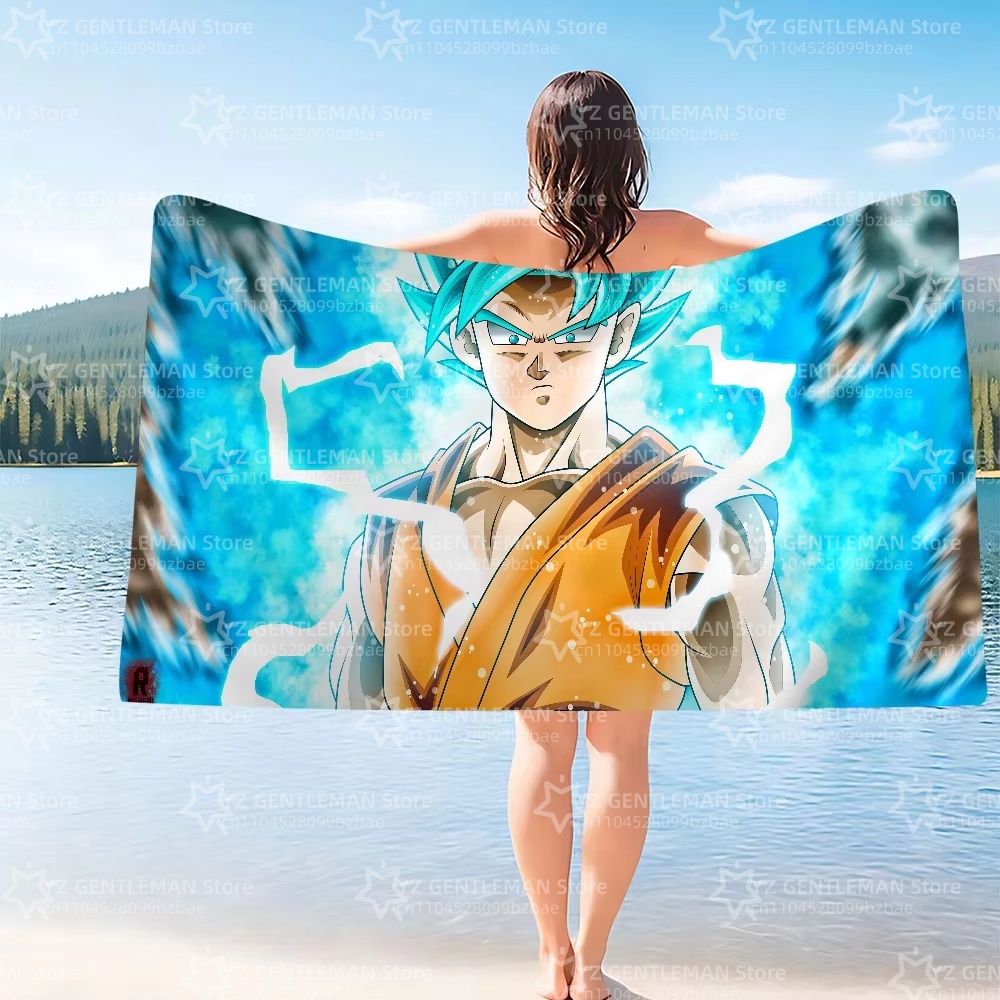 Beach Towels Dragon Ball Bathr - مراجعة Beach Towel Large وسعره