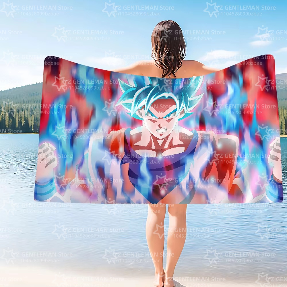 Beach Towels Dragon Ball Bathr - مراجعة Beach Towel Large وسعره