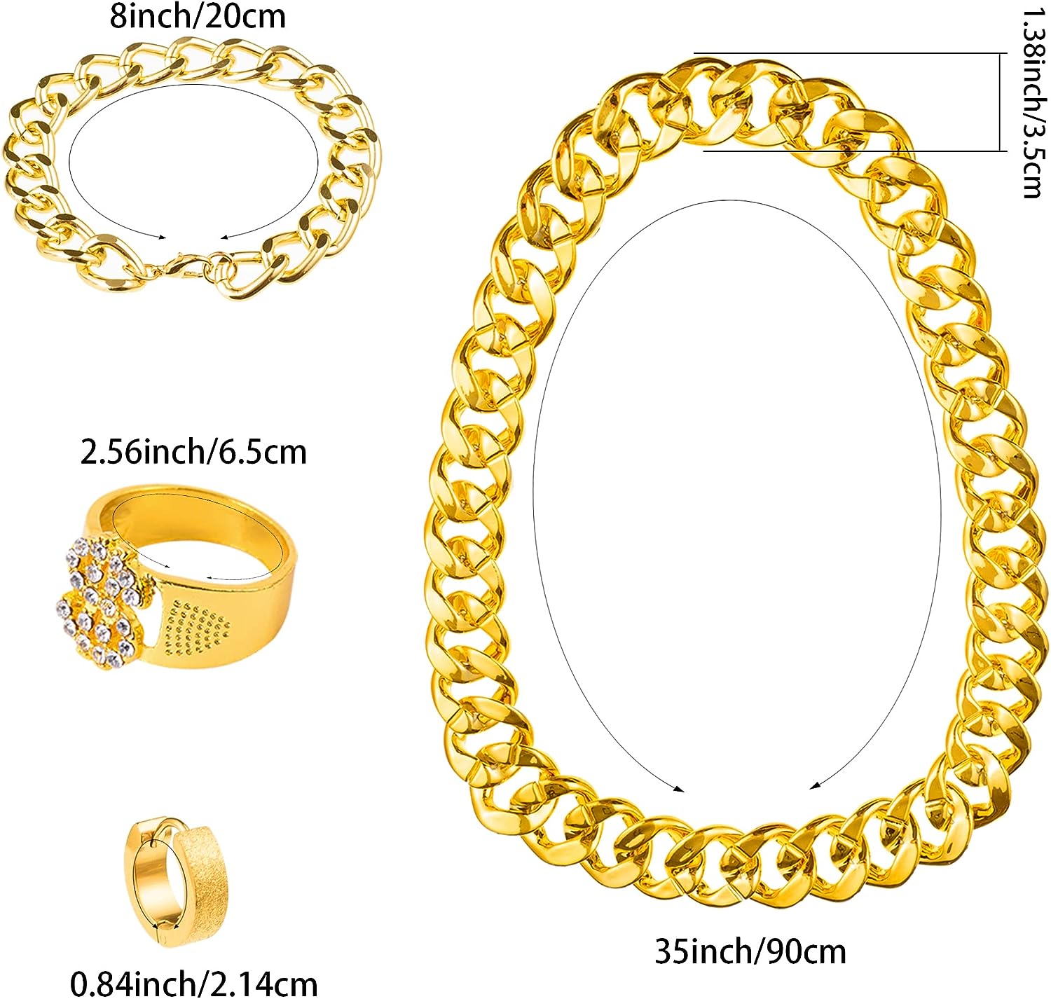PESENAR 80s 90sHip Hop Costume - مراجعة Sunglass Retainer Cord وسعره