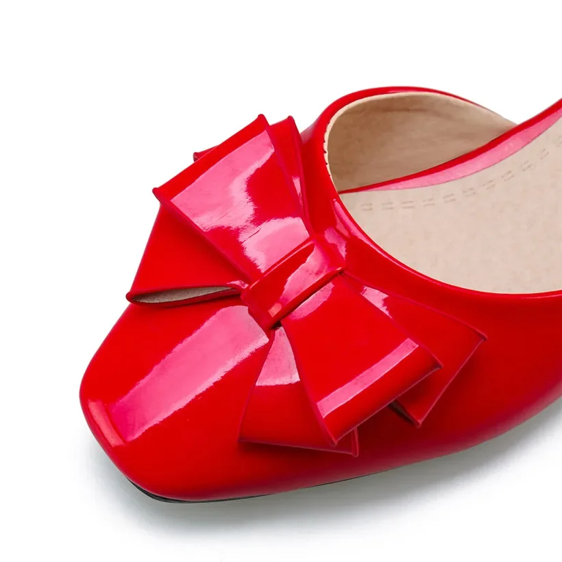 Big Size Women Bowtie Pumps Ro - مراجعة Casual Sandal Leather وسعره