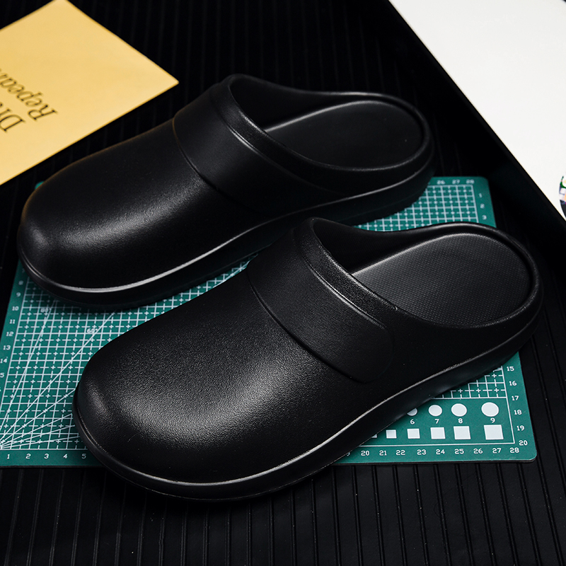 YUYIN Men Women EVA Chef Shoes - مراجعة Flip Flop Leather Men وسعره