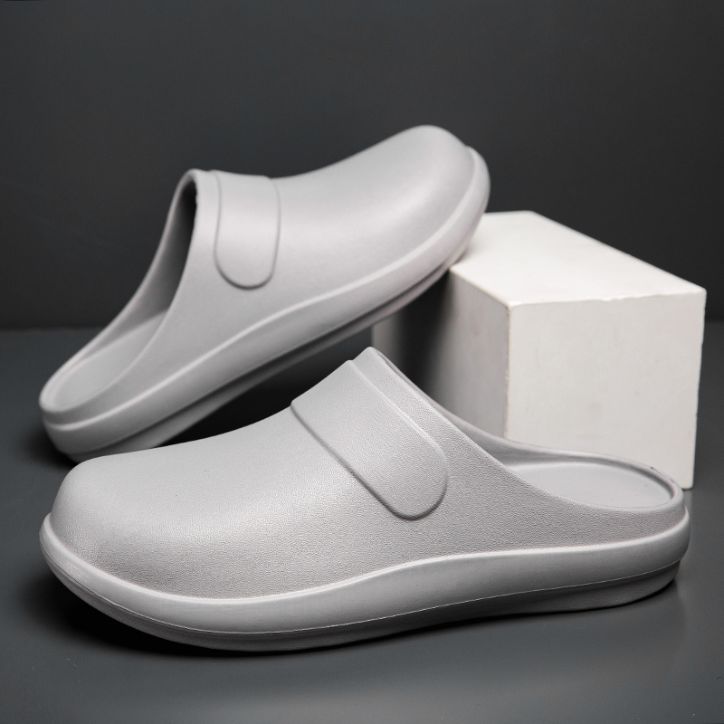 YUYIN Men Women EVA Chef Shoes - مراجعة Flip Flop Leather Men وسعره
