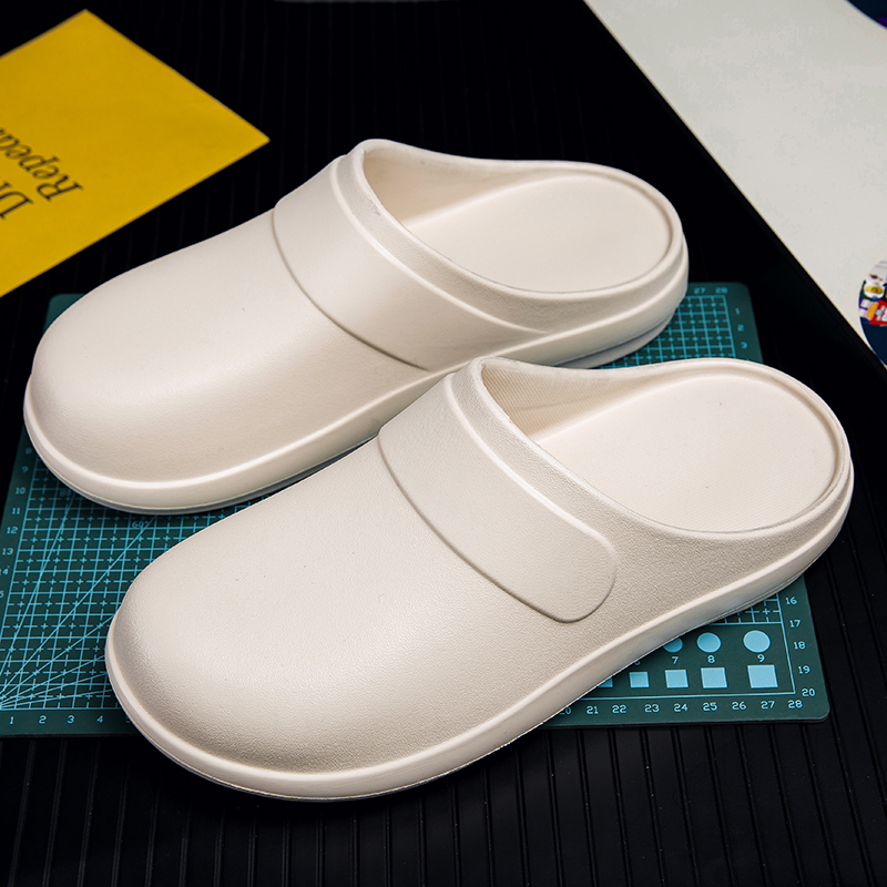 YUYIN Men Women EVA Chef Shoes - مراجعة Flip Flop Leather Men وسعره