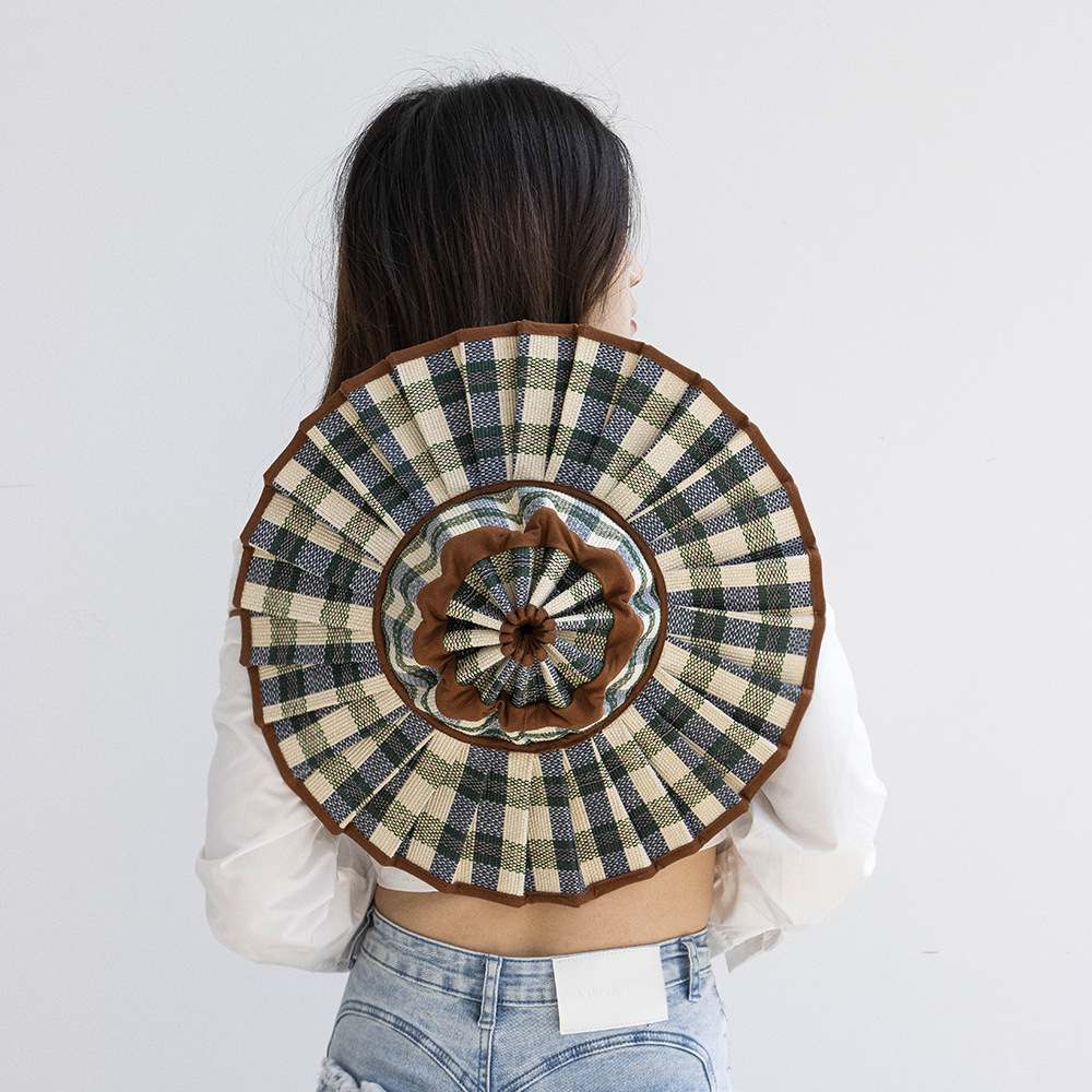 USPOP Fashionable foldable ple - مراجعة Bucket Hat Straw وسعره