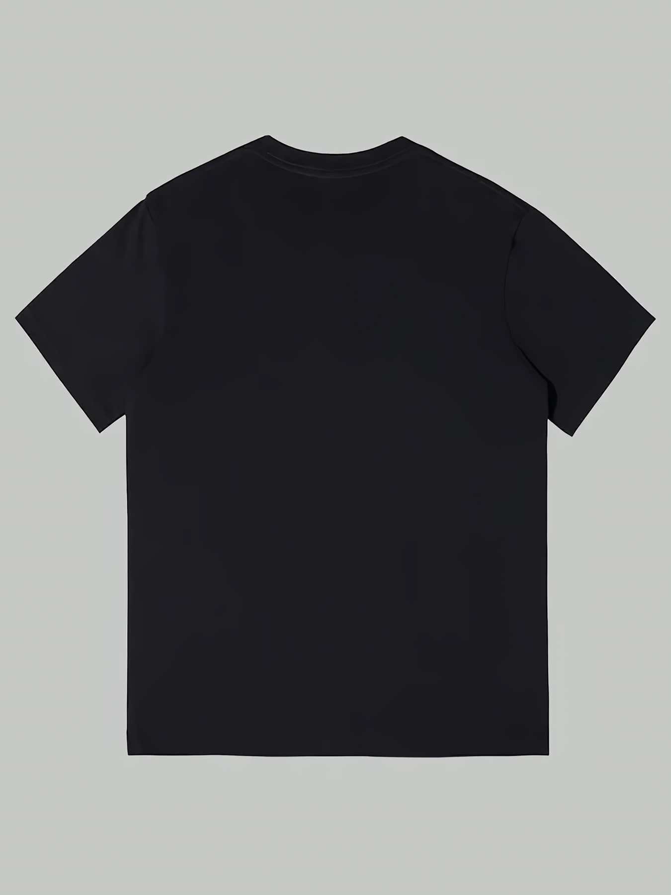 Men's Black T-Shirt Graphic  C - مراجعة Tee Graphic Print وسعره